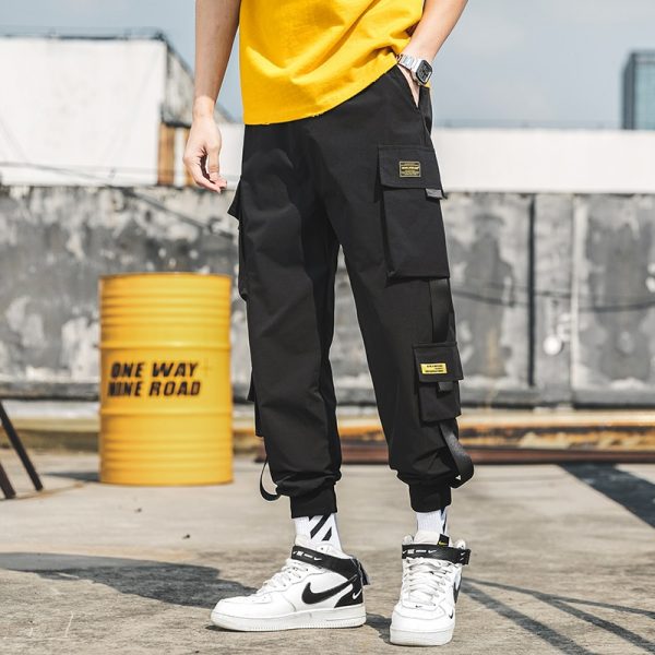 Men's Hip Hop Streetwear Sweatpants Joggers S-5XL - Image 3