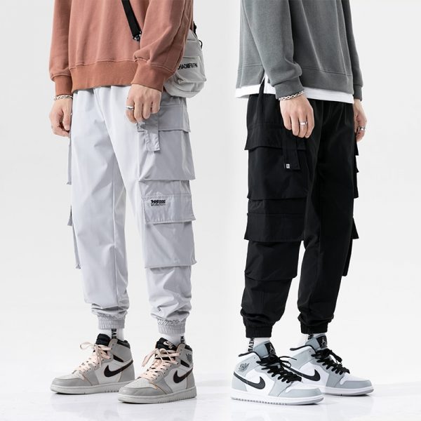 Men's Hip Hop Streetwear Sweatpants Joggers S-5XL - Image 6