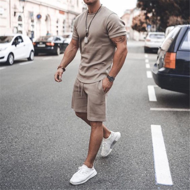 2 piece t shirt and shorts