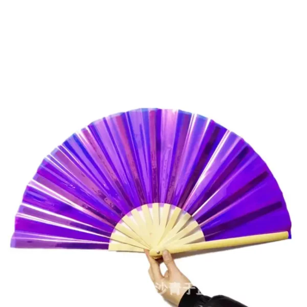 For Women

Summer PVC 10" Laser Fan Chinese Style Decoration Crafts Gift Men - Image 6