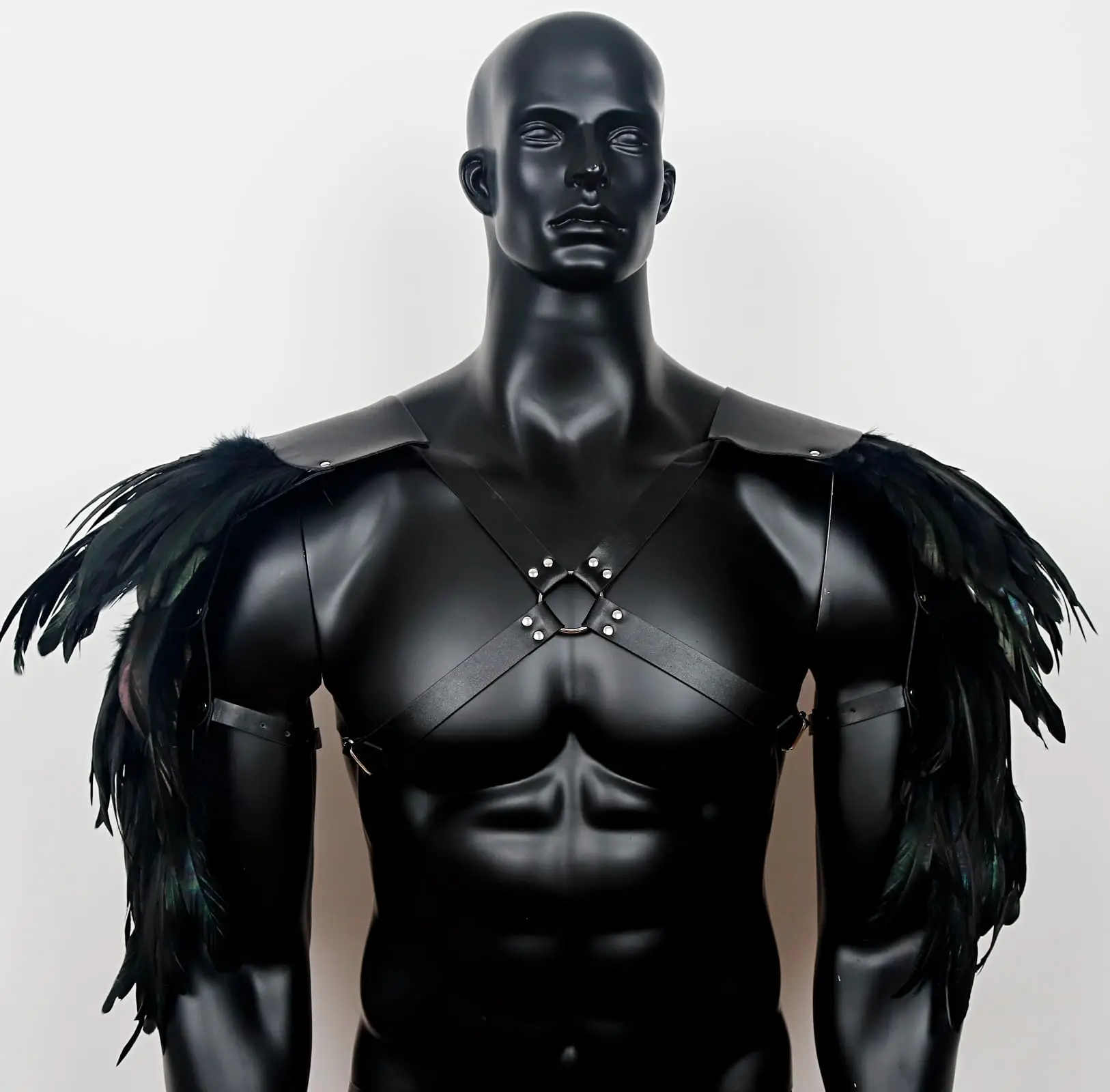 Dark Angel Warrior Harness Full Look