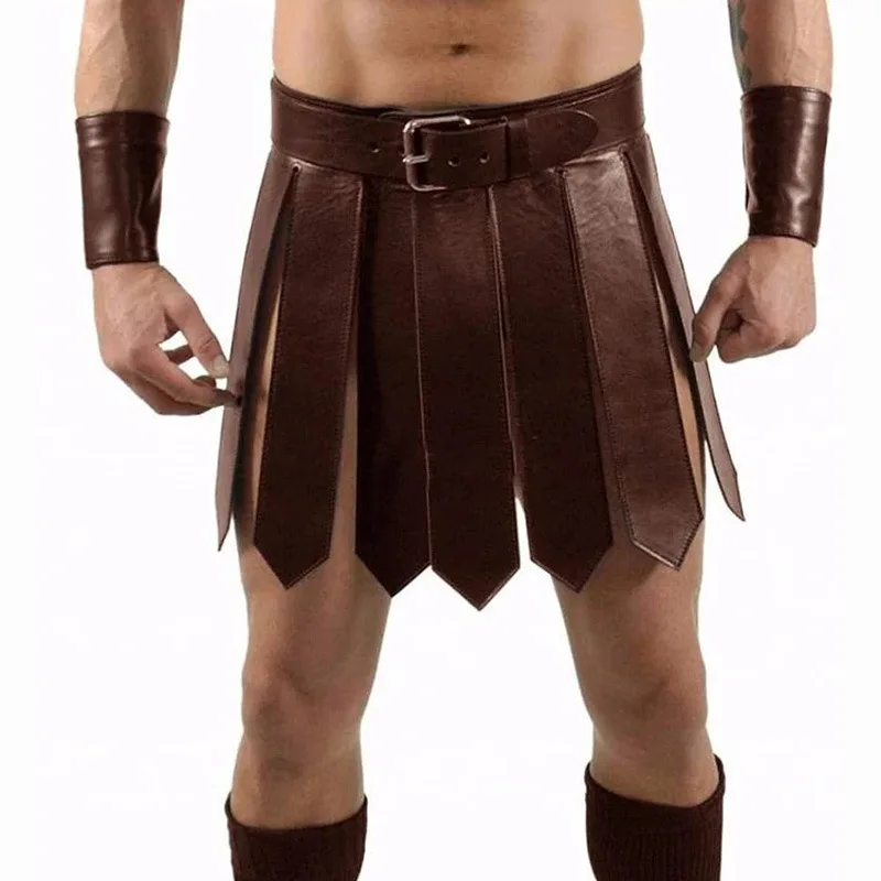 Men's Gladiator Warrior Kilt Back View