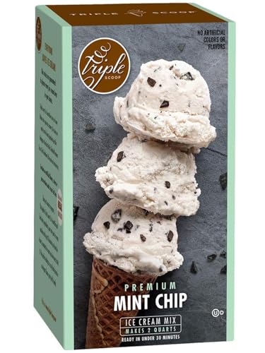 Triple Scoop Premium Mint Chip Ice Cream Mix