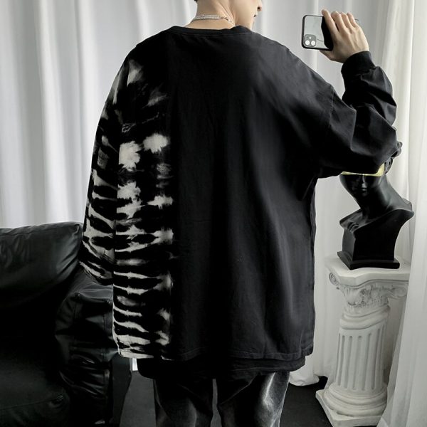 Tie Dye Striped Pullover - Image 2