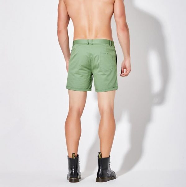 Men's Summer Fashion Shorts - Pink & Green - Image 6