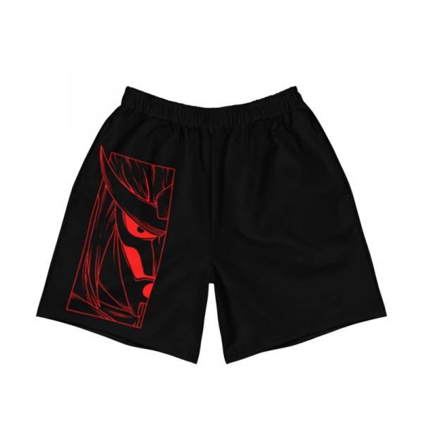 Baki Hanma Anime Gym Shorts - Black - Image 3