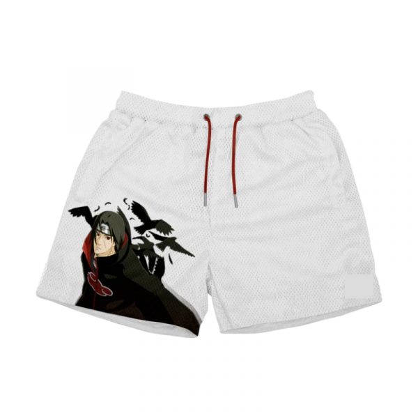 Baki Hanma Anime Gym Shorts - Black - Image 4