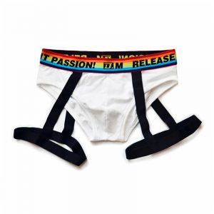 Male underwear rope interior hombre personality gay sexy underwear men cotton briefs underpants cueca masculina slip homme
