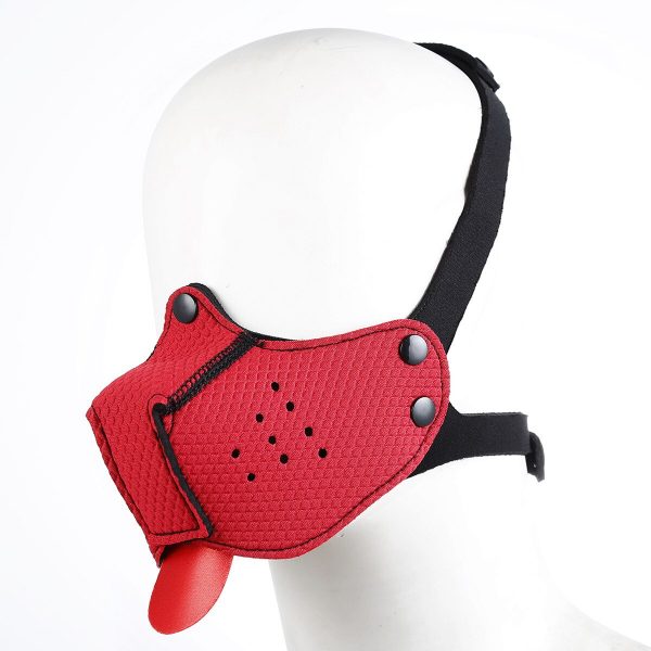 New Sexy Fetish Bondage Dog Rubber Hood Mask with Detachable Nose for Women Bdsm Puppy Play Mask Flirt Erotic Products - Image 3