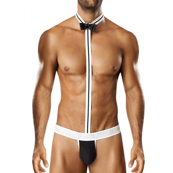 Jock Strap Bow Tie Mens Lingerie Party Piece - Image 2