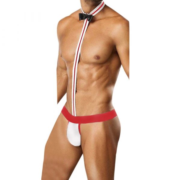 Jock Strap Bow Tie Mens Lingerie Party Piece - Image 3