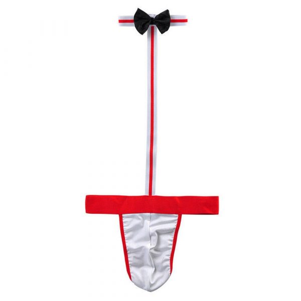 Jock Strap Bow Tie Mens Lingerie Party Piece - Image 5