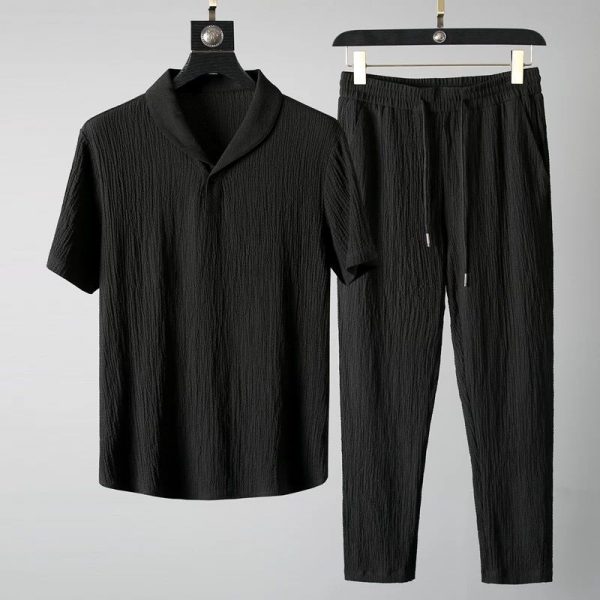 Men's Summer Fashion 2021 Shirt Set M-4XL - Image 6