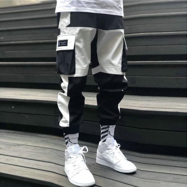 Men's Multi-Pocket Cargo Pants Cyber Track Pants - Image 5