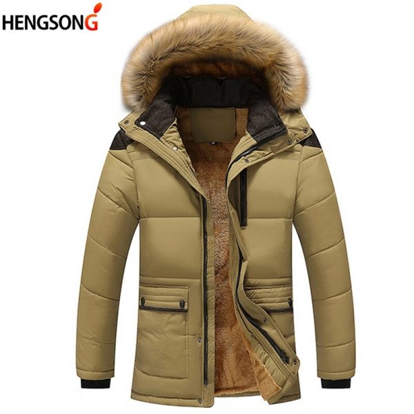 SEO-Friendly Male Winter Thick Coat Jackets Plus Size - Image 2