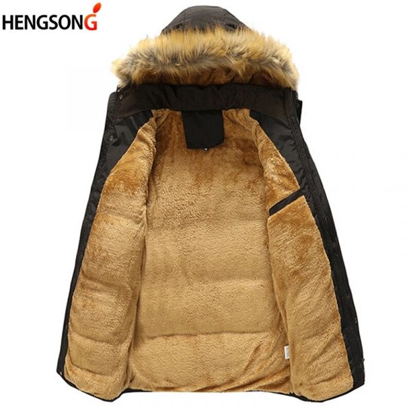 SEO-Friendly Male Winter Thick Coat Jackets Plus Size - Image 4