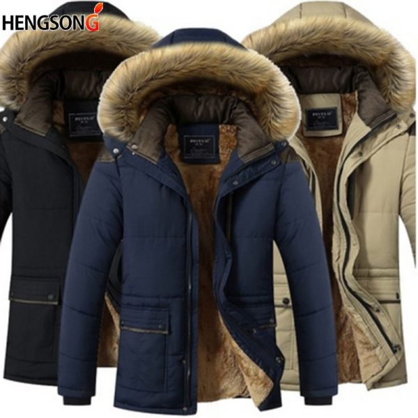 SEO-Friendly Male Winter Thick Coat Jackets Plus Size