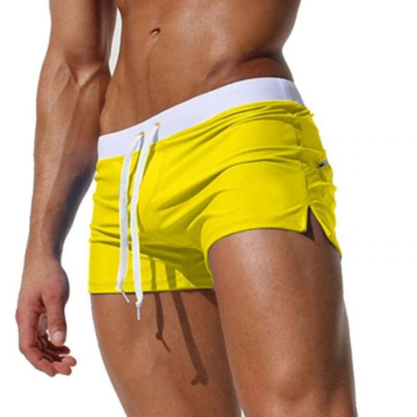 Swim Trunks Fit Running Board Comfortable and Hot Swimwear